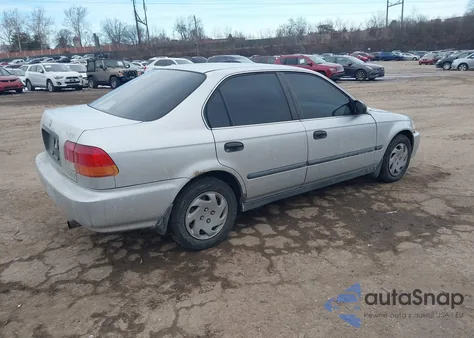1996 Honda Civic Lx from USA, damaged, VIN 2HGEJ6674TH550393
